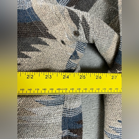 Jachs New York Aztec Southwest Polyester Wool Blend Button Jacket Size XL - Picture 5 of 15